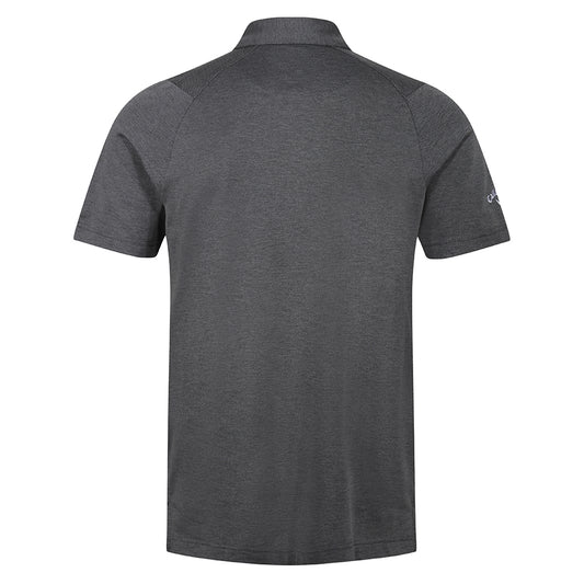 BCAFC Soft Touch Colour Block Polo Black Heather